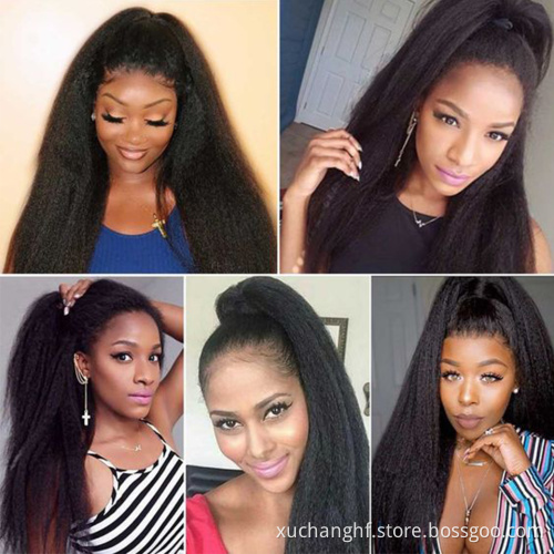 Hanfan 4x4 Lace Closure Water Deep Wave Wigs Human Hair Curly Lace Front Wigs Deep Curly Closure Wigs For Black Women
